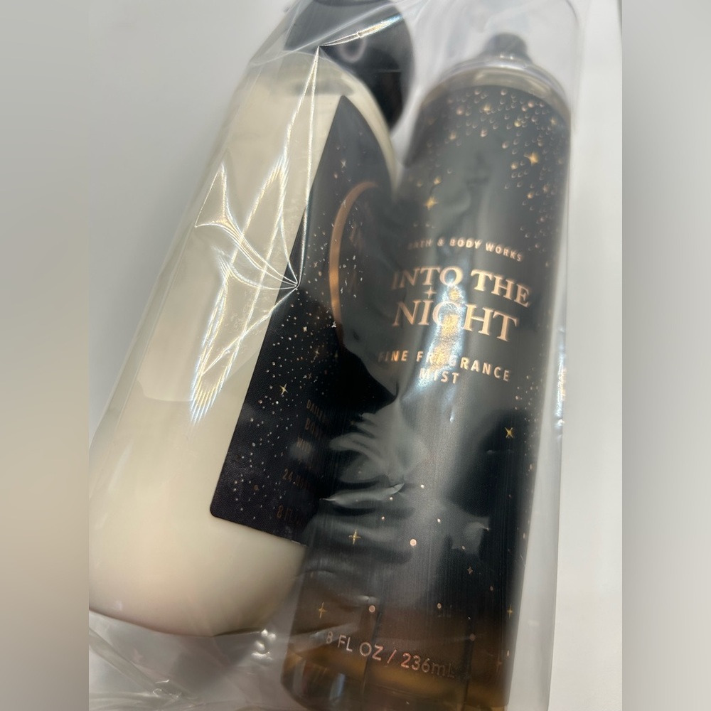 Into the Night Bath Body Works Giftset Bundle FFM + Body Lotion